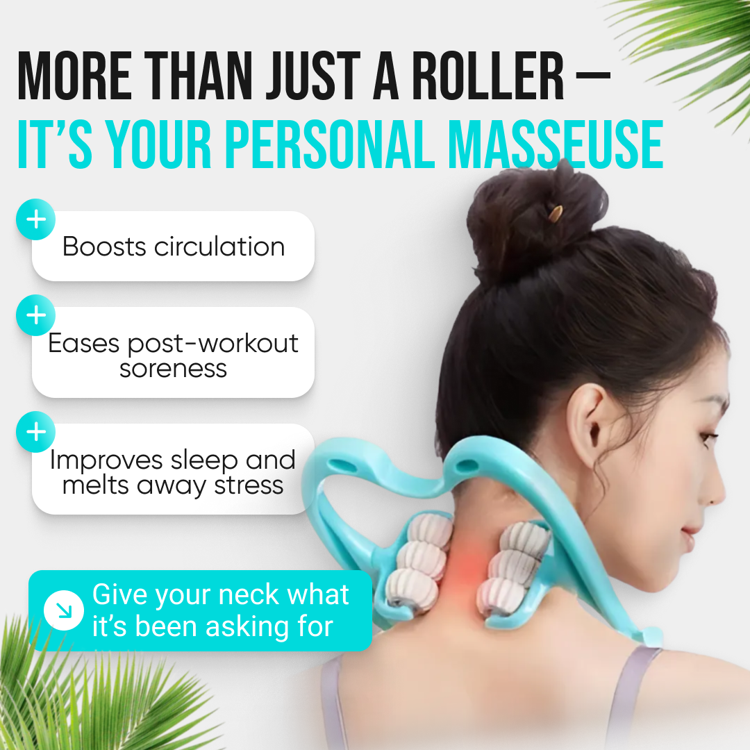 Neck Massage Roller - Marianas Artistry