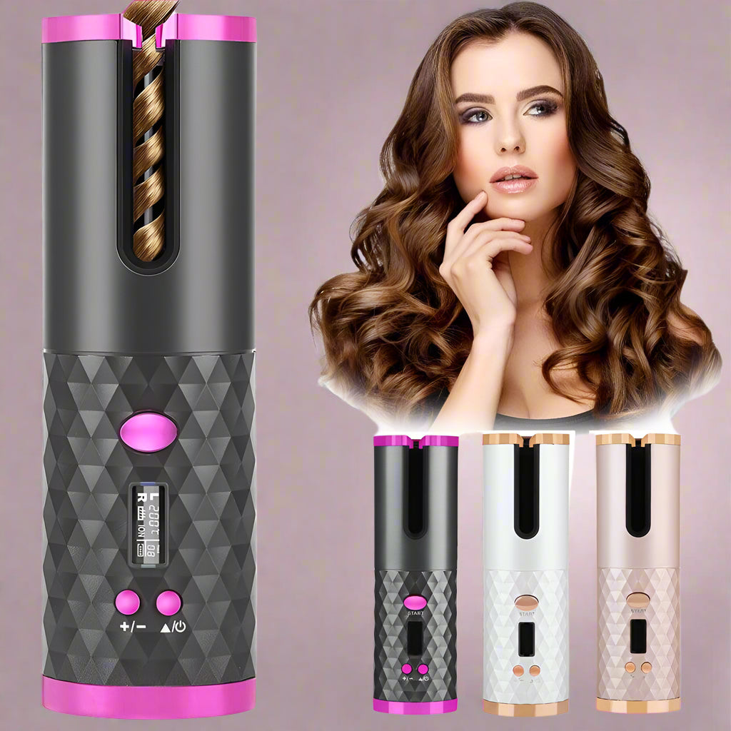 Cordless Automatic Hair Curler - Marianas Artistry