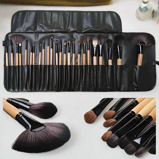 All in One 24 Piece Makeup Brush Set - Marianas Artistry