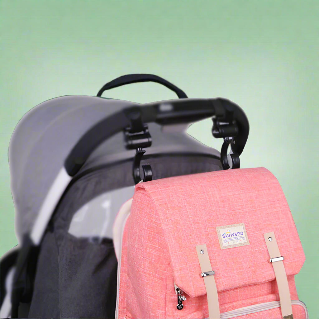 Ladies Canvas Diaper Bag - Marianas Artistry