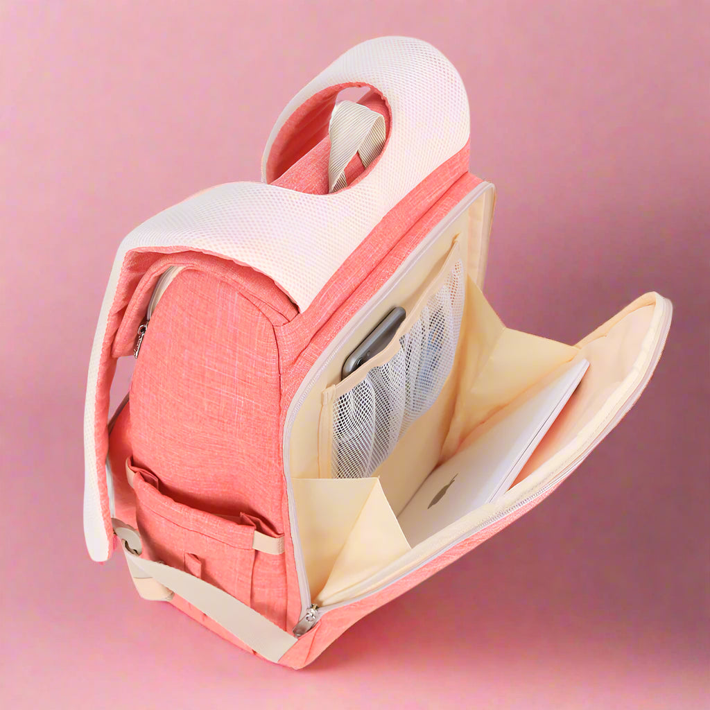 Ladies Canvas Diaper Bag - Marianas Artistry