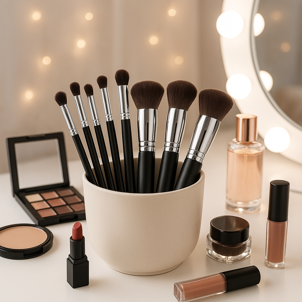 Pageant Winner 10-Piece Make Up Brush Set - Marianas Artistry
