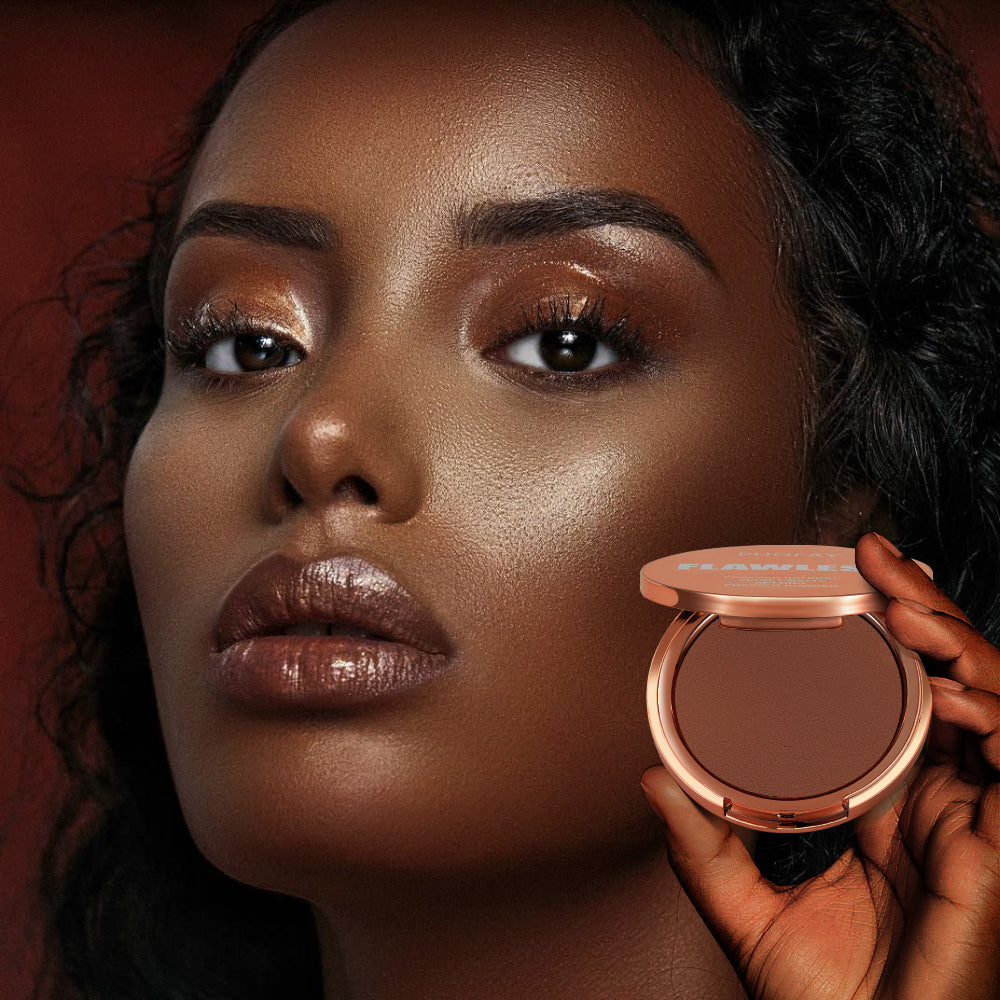 PHOFAY Matte Setting Pressed Powder - Marianas Artistry