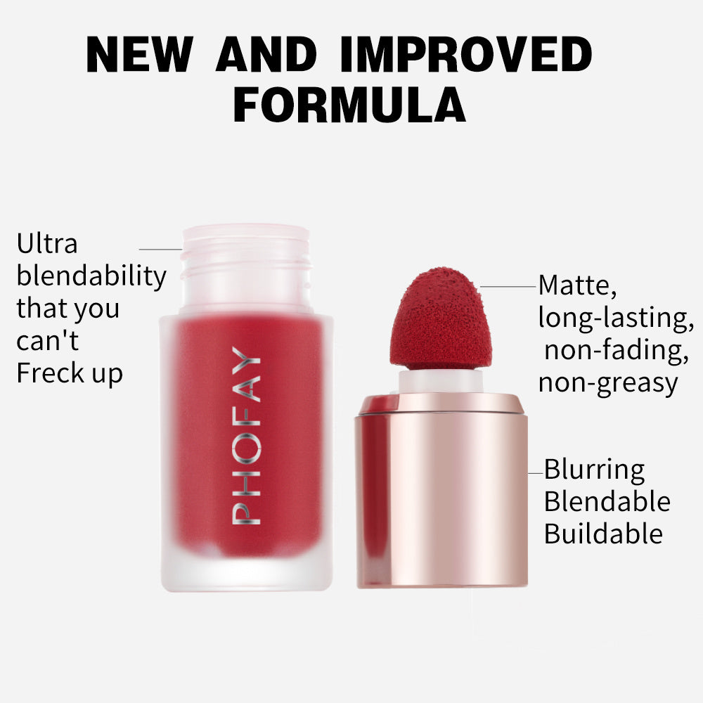 PHOFAY Mousse Liquid Blush - Marianas Artistry