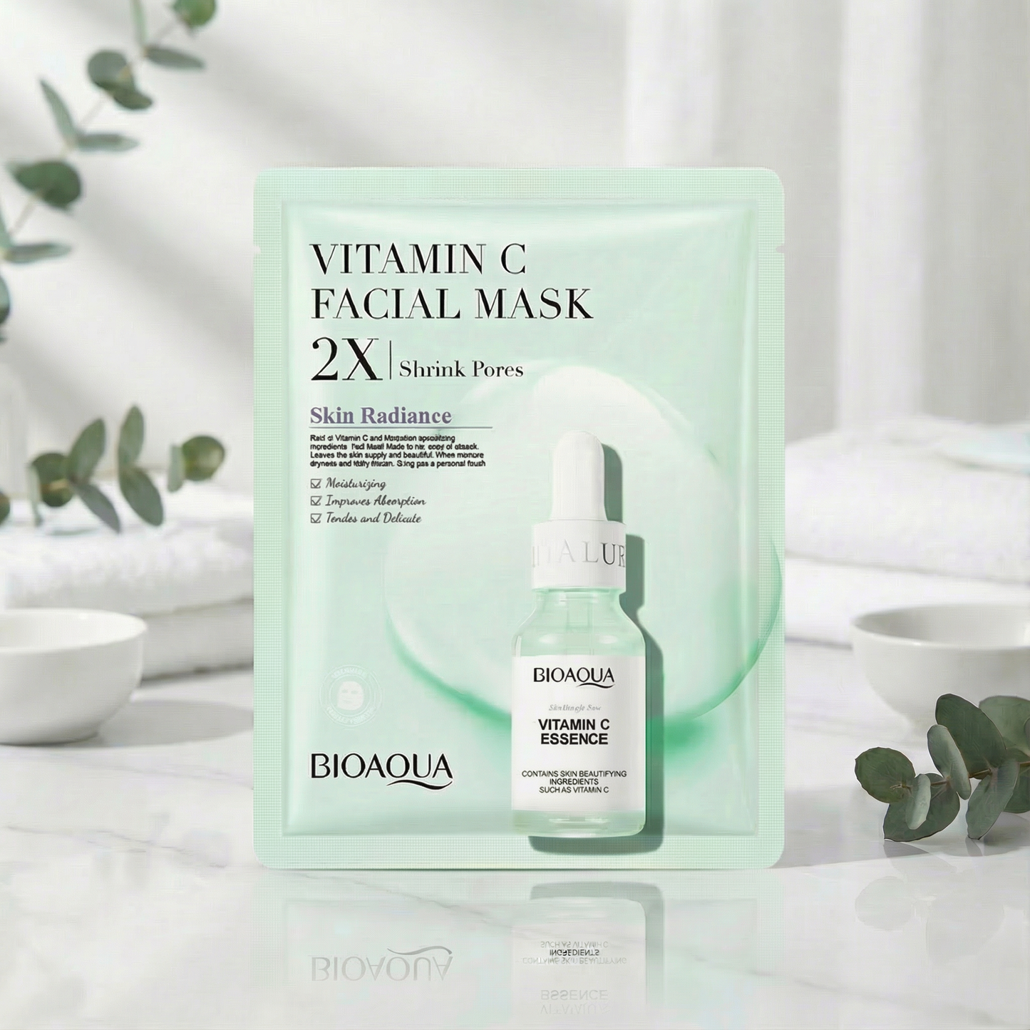 BioAqua Hydrating Facial Mask (10-Pack)