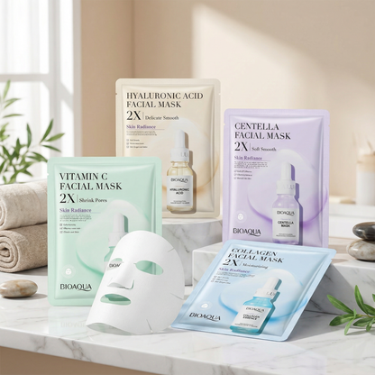 BioAqua Hydrating Facial Mask (10-Pack)