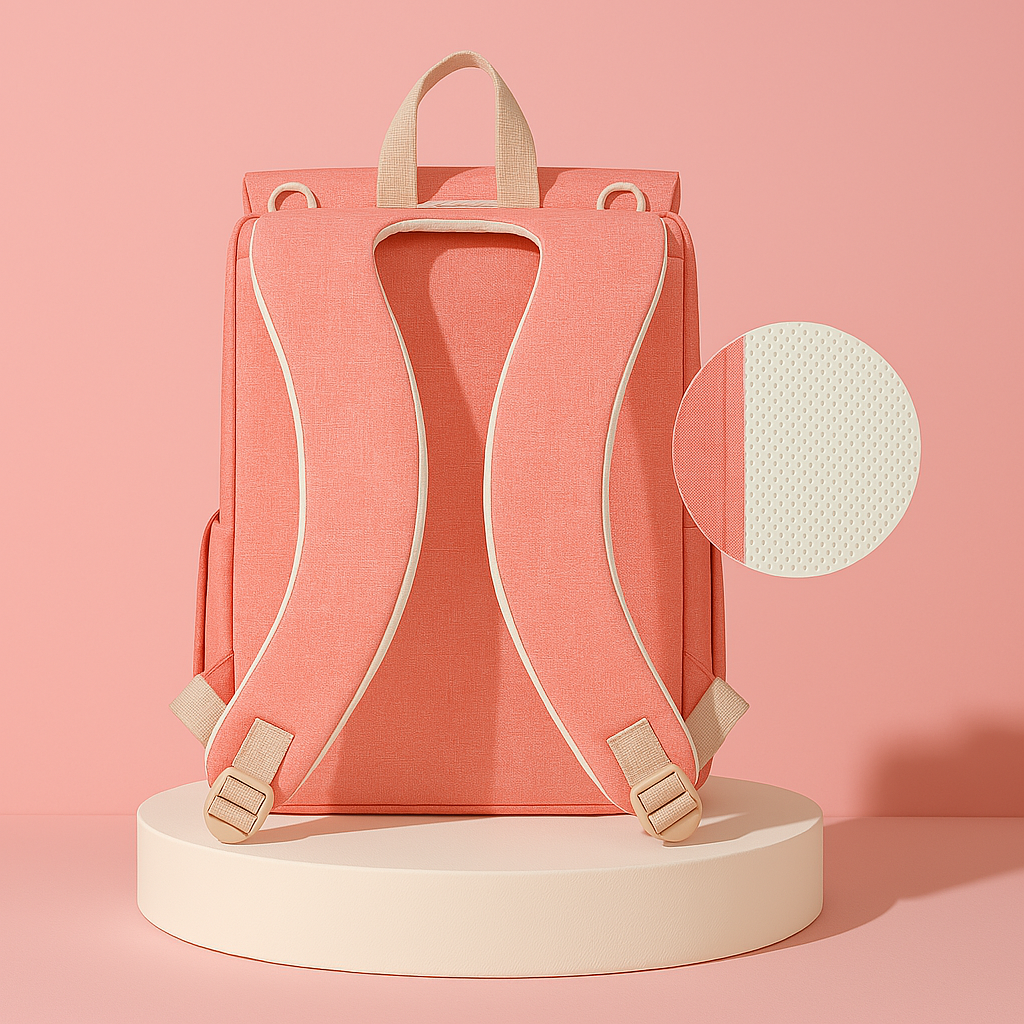 Ladies Canvas Diaper Bag - Marianas Artistry
