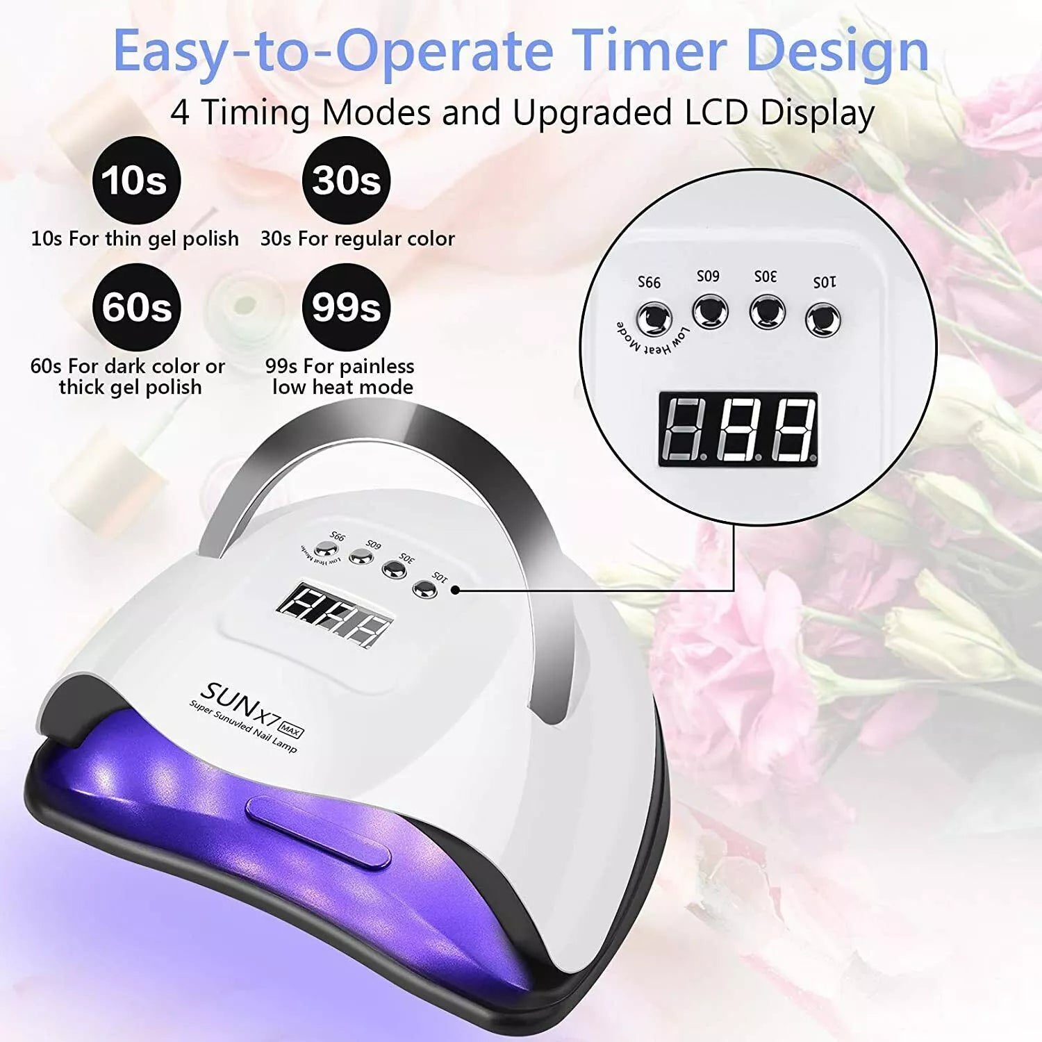 Sun X7 LED Nail Polish Dryer - Marianas Artistry