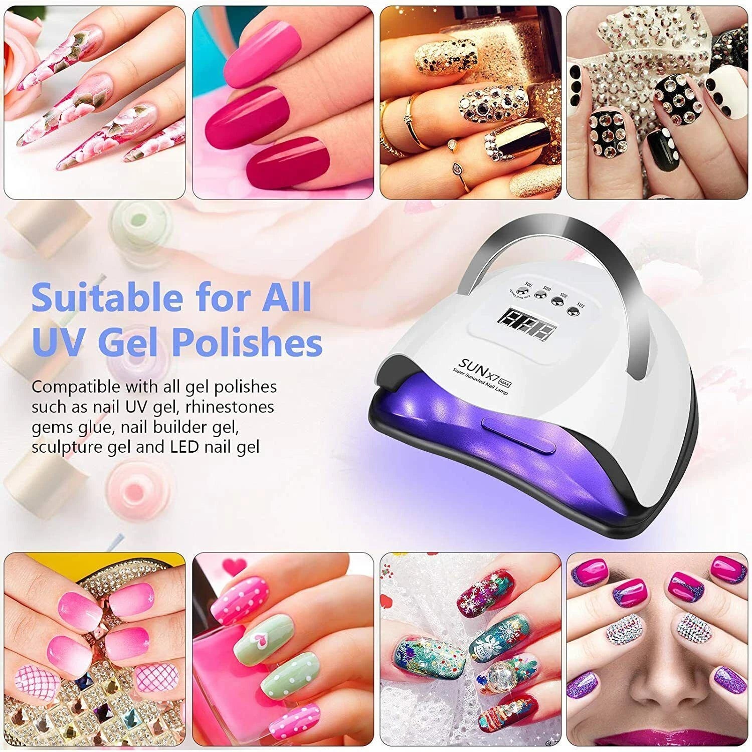 Sun X7 LED Nail Polish Dryer - Marianas Artistry